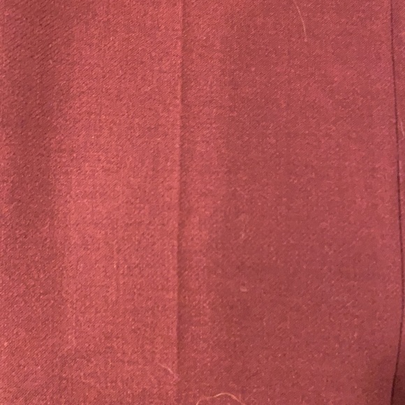 Burgundy J Crew Trousers - Picture 3 of 6